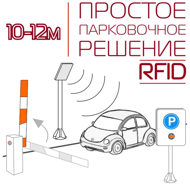 Автономная парковочная система 10-12м ПОД КЛЮЧ. ОПТОМ СКИДКИ!!!